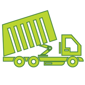 dumpster rental icon